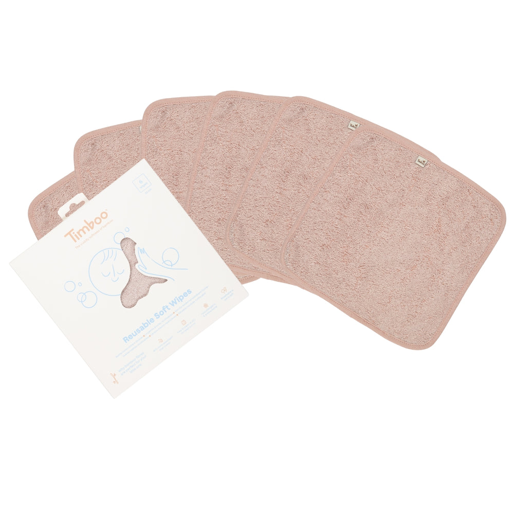 Reusable soft wipes (6 pieces)